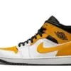 Air Jordan 1 Mid University Gold Sneakers Reps - 554724-170 | sneaker rep websites,ret sneakers