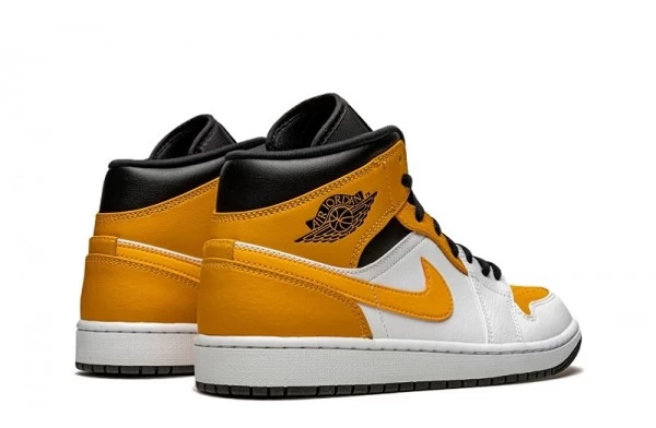 Air Jordan 1 Mid University Gold Sneakers Reps - 554724-170 | sneaker rep websites,ret sneakers