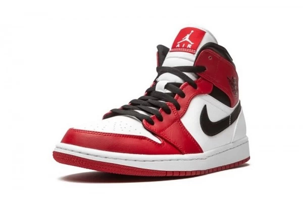 Air Jordan 1 Mid Chicago Sneakers Reps - 554724-173 | good reps ret for shoes