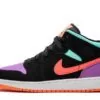 Air Jordan 1 Mid Multi Color Candy Sneakers Reps - 554725-083 | best replica sneaker sites