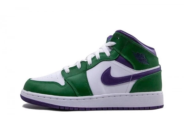 Air Jordan 1 Mid Incredible Hulk Sneakers Reps - 554725-300 | good reps for shoes