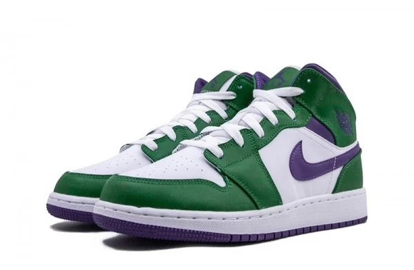 Air Jordan 1 Mid Incredible Hulk Sneakers Reps - 554725-300 | good reps for shoes