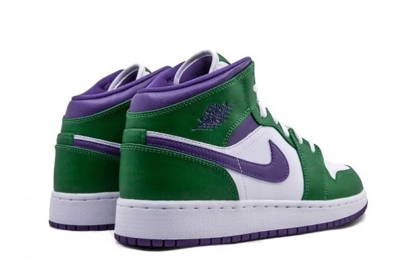 Air Jordan 1 Mid Incredible Hulk Sneakers Reps - 554725-300 | good reps for shoes