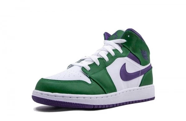 Air Jordan 1 Mid Incredible Hulk Sneakers Reps - 554725-300 | good reps for shoes