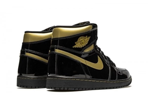 Air Jordan 1 Retro High OG Black Metallic Gold - 555088-032 | good reps ret for shoes