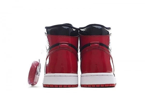Air Jordan 1 Retro High OG Patent Bred Sneakers Reps - 555088-063 | sneaker rep ret websites