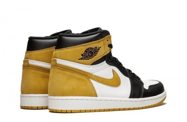 Air Jordan 1 Retro High OG Yellow Ochre Sneakers Reps - 555088-109 | good reps for shoes