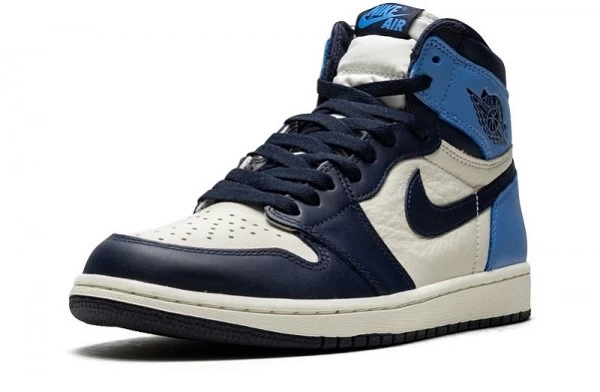 Air Jordan 1 Retro High OG Obsidian UNC - 555088-140 | buy reps ret sneakers website