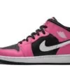Air Jordan 1 Mid Pinksicle Sneakers Reps - 555112-002 | best replica sneaker sites