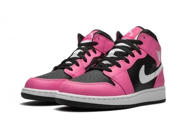 Air Jordan 1 Mid Pinksicle Sneakers Reps - 555112-002 | best replica sneaker sites