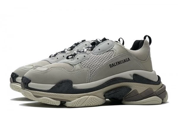 Balenciaga Triple S Silvery Black - 584088W09O11900 | buy reps ret sneakers website