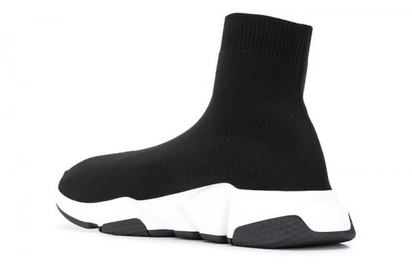 Balenciaga Speed Trainer Mid Black White - 605972W05GE1015 | buy reps ret sneakers website