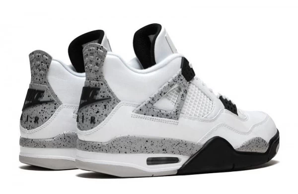 Air Jordan 4 Retro White Cement Sneakers Reps - 840606-192 | good reps for shoes