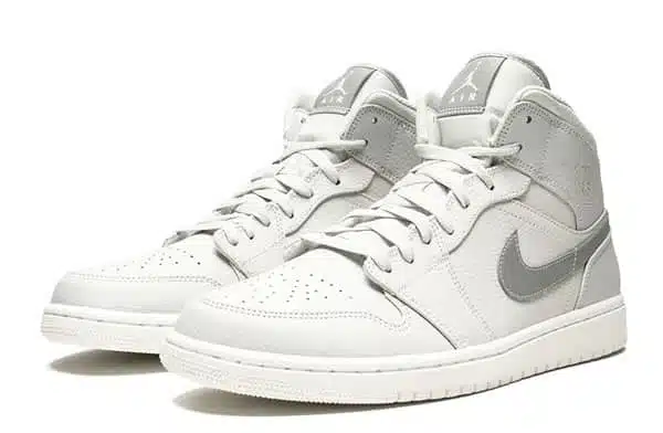 Air Jordan 1 Retro Mid SE Light Bone Grey Fog Sneakers Reps - 852542-003 | good reps ret for shoes