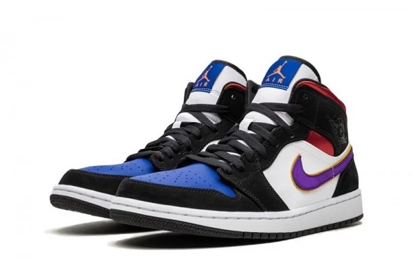 Air Jordan 1 Mid Lakers Top 3 Sneakers Reps - 852542-005 | best replica sneaker sites