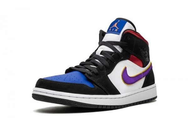 Air Jordan 1 Mid Lakers Top 3 Sneakers Reps - 852542-005 | best replica sneaker sites