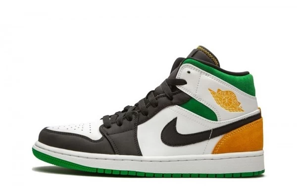 Air Jordan 1 Mid Oakland Sneakers Reps - 852542-101 | best replica sneaker sites