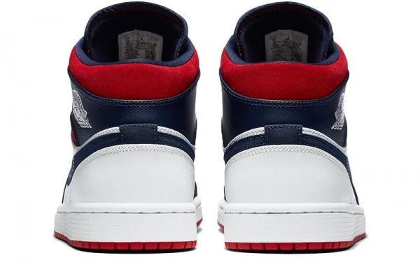 Air Jordan 1 Mid SE USA Olympic Sneakers Reps - 852542-104 | good reps ret for shoes