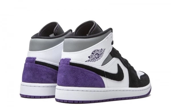 Air Jordan 1 Mid SE Purple Sneakers Reps - 852542-105 | best replica ret sneaker sites