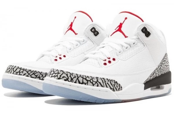 Air Jordan 3 Retro NRG Free Throw Line Sneakers Reps - 923096-101 | best replica sneaker sites