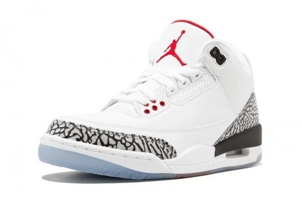 Air Jordan 3 Retro NRG Free Throw Line Sneakers Reps - 923096-101 | best replica sneaker sites