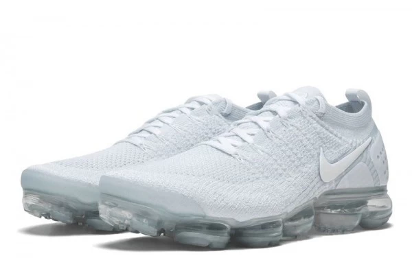 Air VaporMax Flyknit 2 Triple White Pure Platinum - 942842-100 | Sneaker Rep Ret Websites