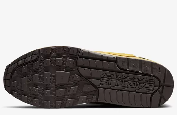 Travis Scott X Air Max 1 Wheat Saturn Gold Sneakers Reps - DO9392-700 | good reps for shoes