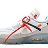 Off-White x Air Max 90 The Ten Sail White - AA7293-100 | Sneaker Rep Ret Websites