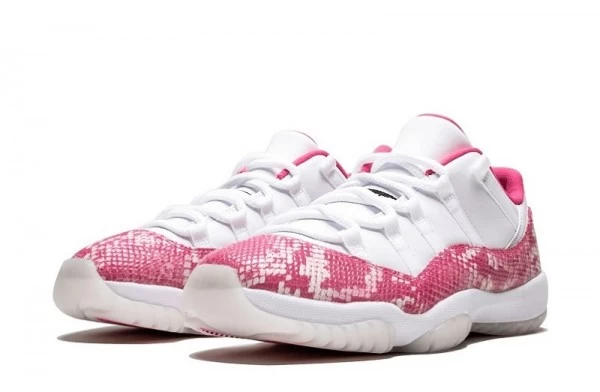 Air Jordan 11 Retro Pink Snakeskin Sneakers Reps - AH7860-106 | buy reps ret sneakers website