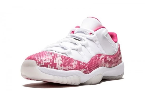 Air Jordan 11 Retro Pink Snakeskin Sneakers Reps - AH7860-106 | buy reps ret sneakers website