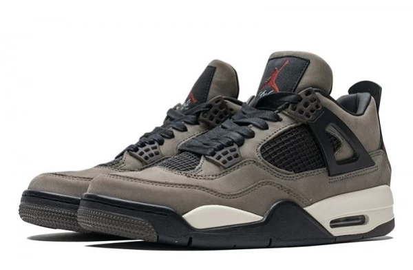Travis Scott x Air Jordan 4 Retro Brown Black White Sneakers Reps - AJ4-882335 | good reps for shoes