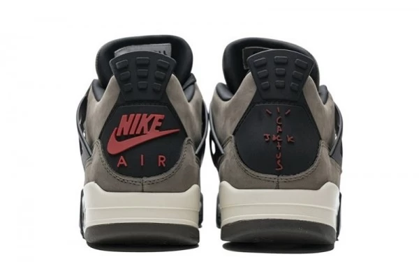 Travis Scott x Air Jordan 4 Retro Brown Black White Sneakers Reps - AJ4-882335 | good reps for shoes