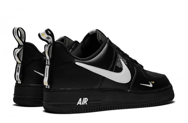 Air Force 1 Low Overbranding Black White - AJ7747-001 | sneaker rep ret websites