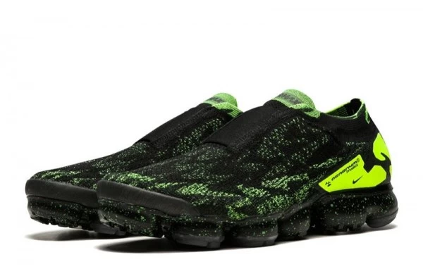 Air VaporMax Flyknit Moc 3 Acronym Black Volt - AQ0996-007 | Sneaker Rep Ret Websites
