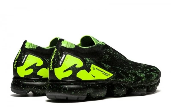 Air VaporMax Flyknit Moc 3 Acronym Black Volt - AQ0996-007 | Sneaker Rep Ret Websites