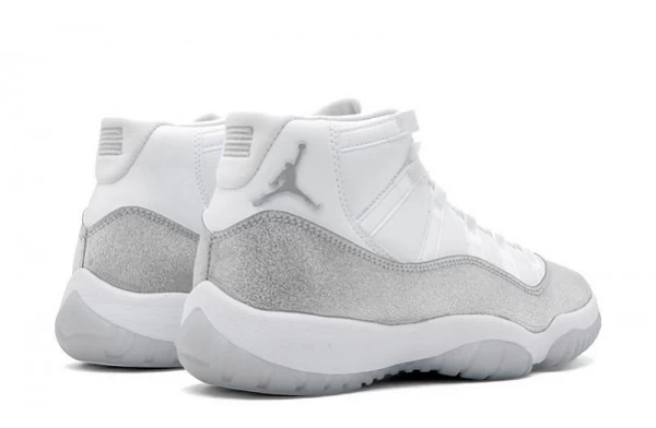 Air Jordan 11 Retro Metallic Silver Vast Grey Sneakers Reps - AR0715-100 | buy reps sneakers website