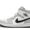 Air Jordan 1 Mid Light Smoke Grey Sneakers Reps - BQ6472-015 | buy reps ret sneakers website
