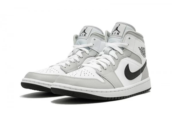 Air Jordan 1 Mid Light Smoke Grey Sneakers Reps - BQ6472-015 | buy reps ret sneakers website