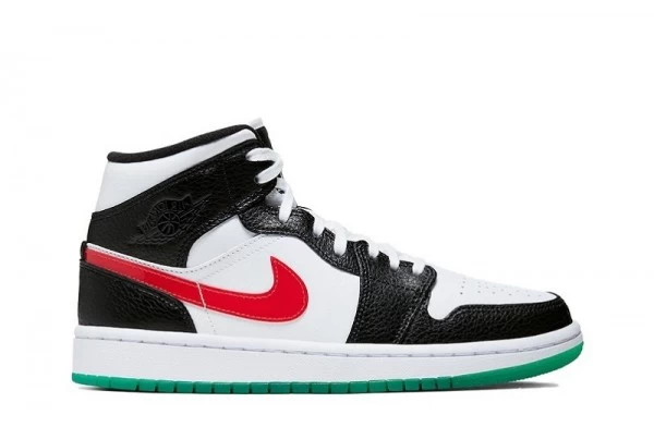 Air Jordan 1 Mid Alternate Swooshes Sneakers Reps - BQ6472-063 | best replica sneaker sites