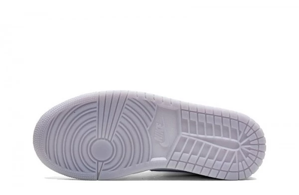 Air Jordan 1 Mid Wolf Grey Aluminum Sneakers Reps - BQ6472-105 | good reps ret for shoes