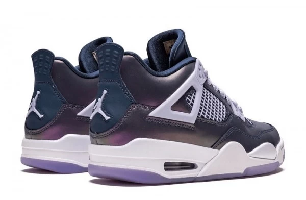 Air Jordan 4 Retro Monsoon Blue Sneakers Reps - BQ9043-400 | best replica sneaker sites