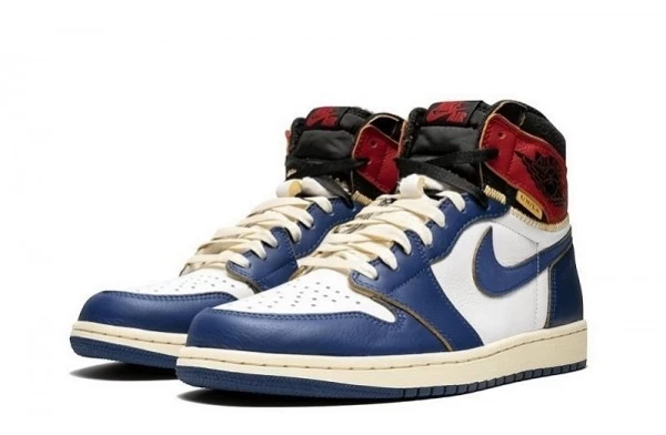 Air Jordan 1 Retro High OG Blue Toe - BV1300-146 | buy reps ret sneakers website