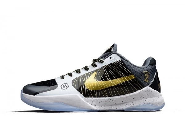 Kobe 5 Black White Gold - CD0824-127 | Buy Reps Ret Sneakers Website