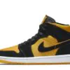 Air Jordan 1 Mid Black Gold Sneakers Reps - CD6759-007 | best replica sneaker sites