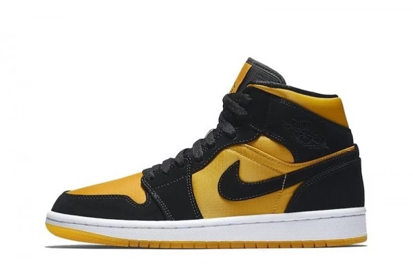 Air Jordan 1 Mid Black Gold Sneakers Reps - CD6759-007 | best replica sneaker sites