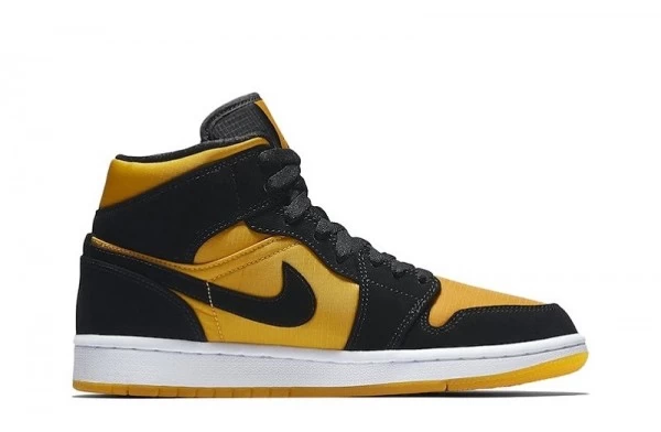 Air Jordan 1 Mid Black Gold Sneakers Reps - CD6759-007 | best replica sneaker sites