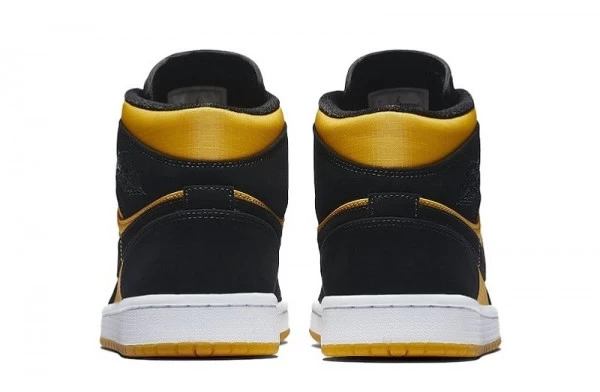 Air Jordan 1 Mid Black Gold Sneakers Reps - CD6759-007 | best replica sneaker sites