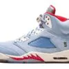 Air Jordan 5 Retro Trophy Room Ice Blue Sneakers Reps - CI1899-400 | best replica sneaker sites