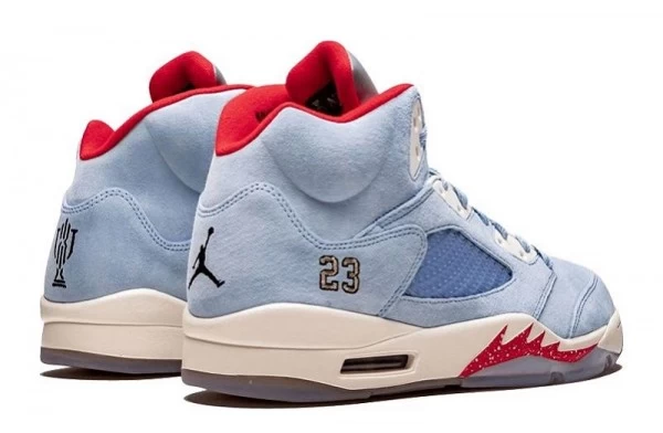 Air Jordan 5 Retro Trophy Room Ice Blue Sneakers Reps - CI1899-400 | best replica sneaker sites