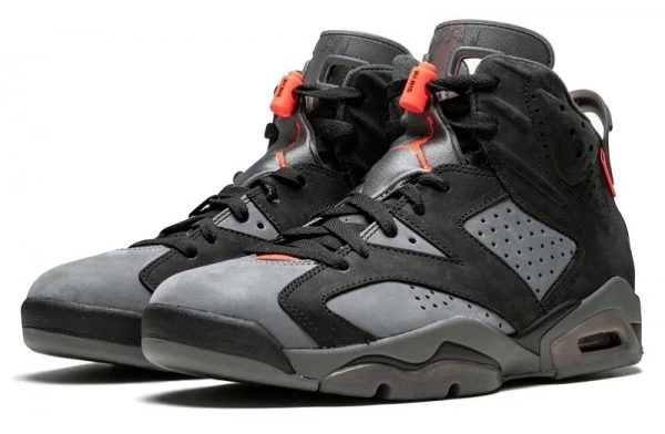 Air Jordan 6 Retro PSG Paris Saint Germain Iron Grey Sneakers Reps - CK1229-001 | ret sneakers